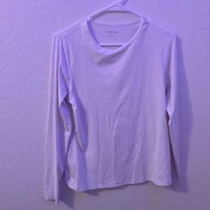 Lands’ End S White Long Sleeve Shirt